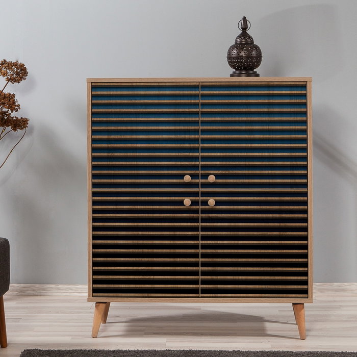 Hanah Home Multilux-222 Armario multiusos Roble Sonoma Hanah Home Multilux-222 Armario multiusos Roble Sonoma